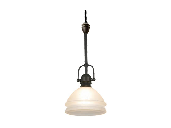 Sea Gull Lighting 94561-71 One-Light Trenton Convertible Pendant Assembly. Antique Bronze