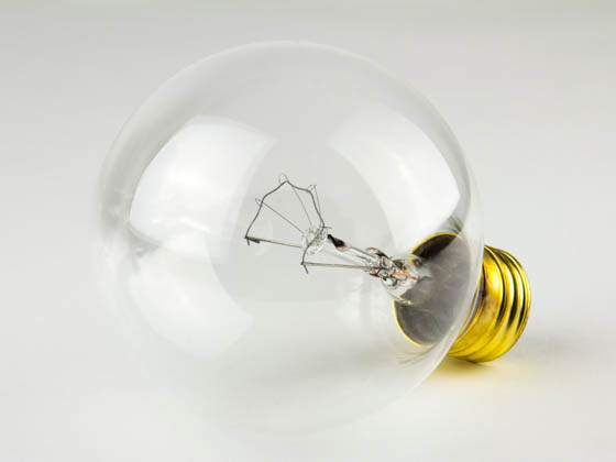 Bulbrite B331060 60G25CL3 (130V) 60 Watt, 130 Volt G25 Clear Globe Bulb
