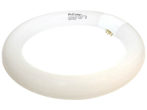 Halco Lighting HAL37501 FC8T9CW Halco 22W 8" Diameter T9 Cool White Circline Bulb