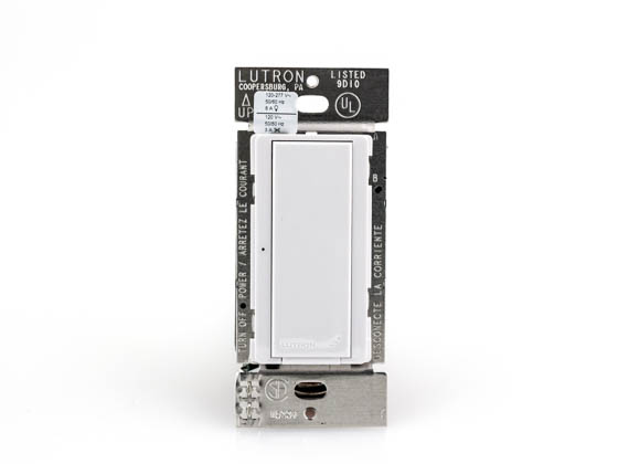 Lutron Electronics MRF2-8S-DV-WH Lutron Maestro Wireless Switch, 8 A Lighting, 3 A Fan