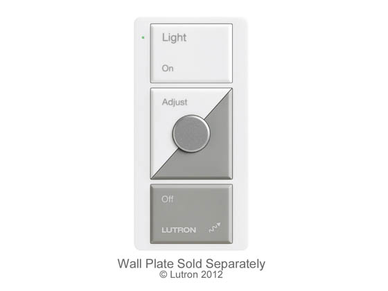Lutron Electronics PJ-3BRL-GWH-I01 Lutron Pico 3-Button Wireless Control With On/Off, Preset and Raise/Lower