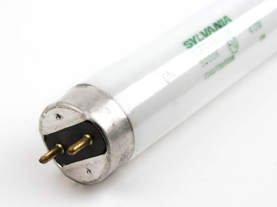 Sylvania F040/730/SY-PSG 22102 F040/730/SY-PSG 40 Watt, 60 Inch T8 Warm White Safety Coated Fluorescent Bulb