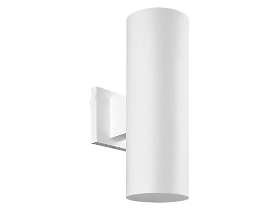 Progress Lighting P5713-30 Non-Metallic Cylinder Outdoor Fixture, White