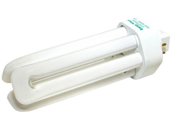 Bulbrite 524332 CF32T830/E 32W 4 Pin GX24q3 Soft White Triple Twin Tube CFL Bulb