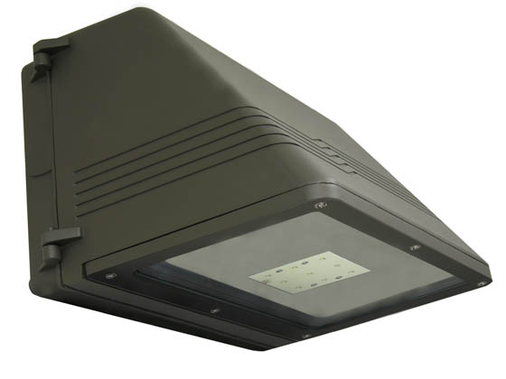 MaxLite 70881 MLSWP20LED50DS 20 Watt LED Wallpack Fixture, Full Cutoff