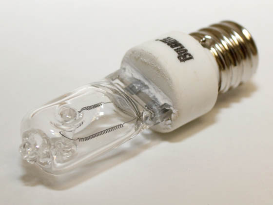 Bulbrite 611075 Q75CL/E14 75 Watt, 120 Volt T4 Clear Halogen E14 European Base Bulb