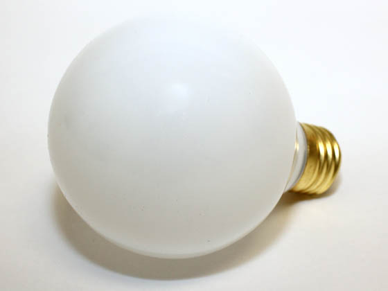 Bulbrite 330100 100G25WH3 100 Watt, 130 Volt G25 White Globe Bulb