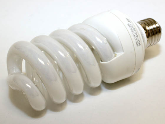 Bulbrite 509425 CF25C/TIO2 100 Watt Incandescent Equivalent, 25 Watt, 120 Volt Warm White Odor Eliminating Spiral CFL Bulb