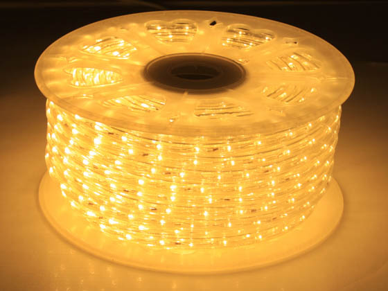 American Lighting LED-DL-WW-150 150' LED Rope Light Reel - Warm White