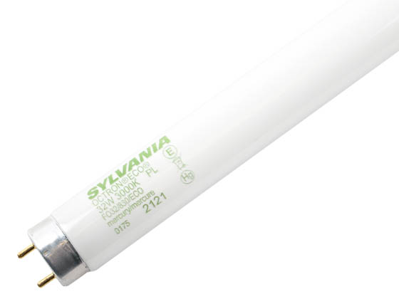Sylvania SYL21777 FO32/830/ECO 32W 48in T8 3000K Ecologic Fluorescent Tube (Case of 30)