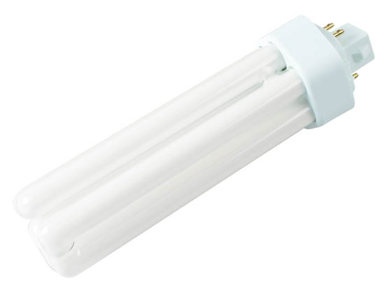Sylvania SYL20888 CF42DT/E/IN/830 42W 4 Pin Soft White Triple Twin Tube CFL Bulb, GX24q-4 Base