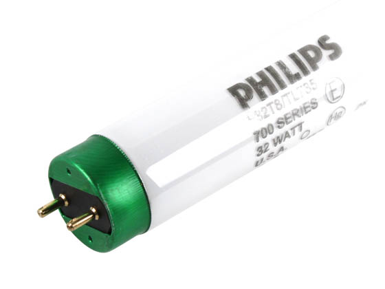 Philips Lighting 281618 F32T8/TL735/ALTO 32W Philips 32W 48in T8 Neutral White Fluorescent Tube