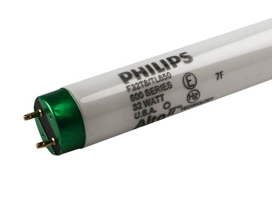 Philips Lighting 281568 F32T8/TL850/ALTO 32W Philips 32W 48in T8 Bright White Fluorescent Tube