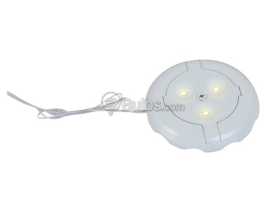 Sea Gull Lighting 98860SW-15 LED Puck Light Fixture, 1 Pack, White