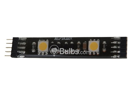 Sea Gull Lighting 98675SW-12 2", 12V LED Flexible Tape, 2700K - Black Face