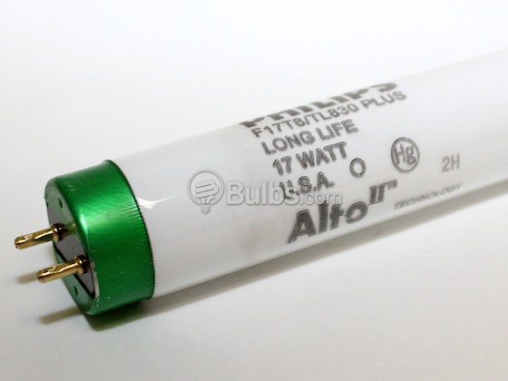 Philips Lighting 280933 F17T8/TL830/PLUS/ALTO Philips 17W 24in T8 Soft White Fluorescent Tube