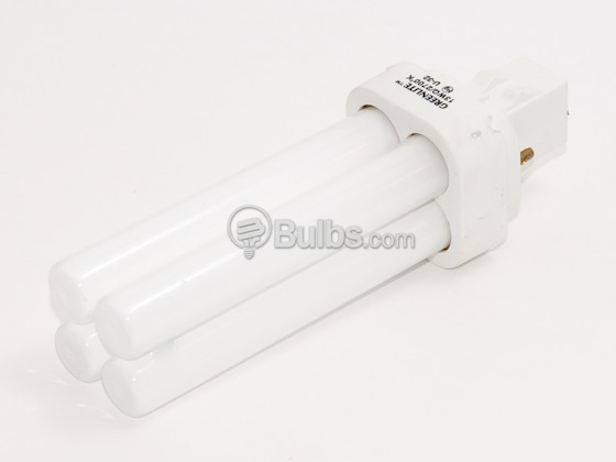 Greenlite Corp. 544247 13W/Q/2P/27K 13 Watt 2-Pin Very Warm White Quad/Double Twin Tube CFL Bulb