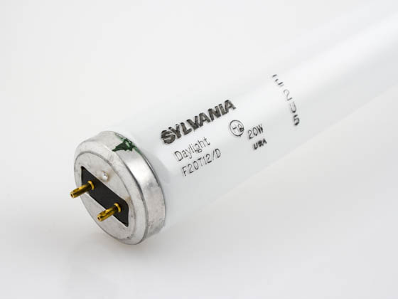 Sylvania 501220 F20T12/D 20 Watt, 24 Inch T12 Daylight White Fluorescent Bulb