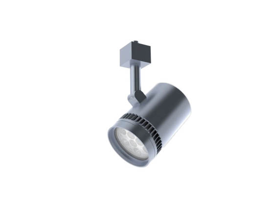 Solais Lighting, Inc. Xi24/15/30K/1600/SL/J 3" Dimmable LED Track Head Fixture, Juno Track Type, 3000K, 15° Beam Angle - Silver