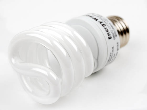 Bulbrite 509412 CF13WW/4PK (DISC USE 509416) 60W Incandescent Equivalent. 13 Watt, 120 Volt Warm White CFL Bulb. Sold in 4-Packs, Priced Per Bulb.
