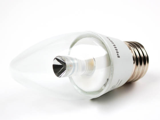 Philips Lighting 427815 3.5B12/END/2700-E26 DIM 8/1 Philips 25W Incandescent Equivalent, Dimmable, 25,000 Hour,  3.5 Watt, 120 Volt Warm White LED Decorative Bulb