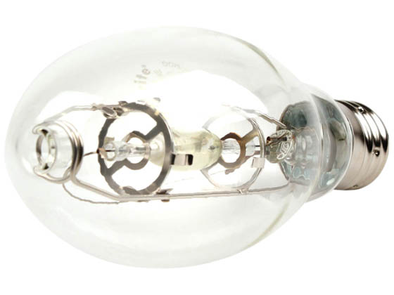 Plusrite FAN1557 MP250/ED28/PS/BU/4K 250W Clear ED28 Protected Cool White Metal Halide Bulb