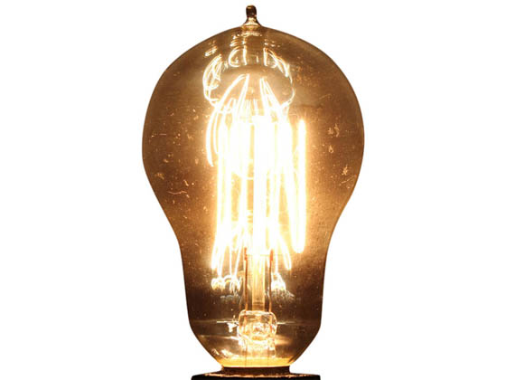 Bulbrite B132515 NOS25A15/SQ/E12 25W 120V A15 Nostalgic Decorative Bulb, E12 Base