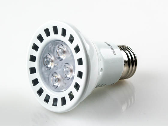 Philips Lighting 426148 8PAR20/END/F25 4000 DIM 6/1 Philips 50 Watt Equivalent, 8 Watt, 120 Volt DIMMABLE 25,000-Hr 4000K Cool White LED PAR20 Bulb