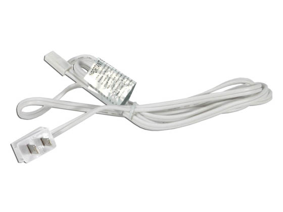 American Lighting ALC-PC6-WH 6' Power Cord for LED Complete 2 and LED 3-Complete Undercabinet Fixtures - White
