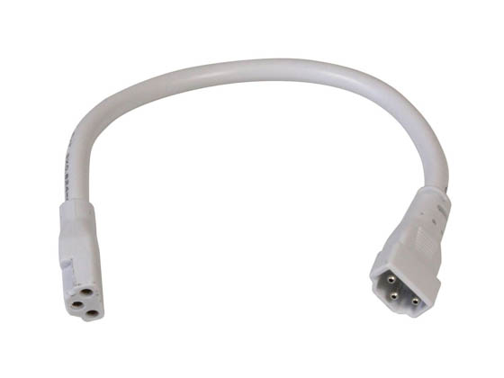 American Lighting ALC-EX6-WH 6" Linking Cable for LED Complete 2 and LED 3-Complete Undercabinet Fixtures - White