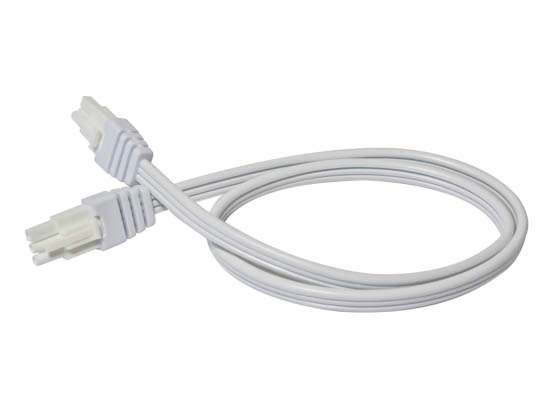 American Lighting LUC-EX24-WH 24" Linking Cable for LED Contrax Undercabinet Fixture - White