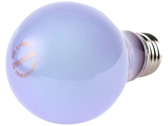 Bulbrite 616343 43A19FR/N/ECO 43W 120V A19 Frosted Natural Light Halogen Bulb