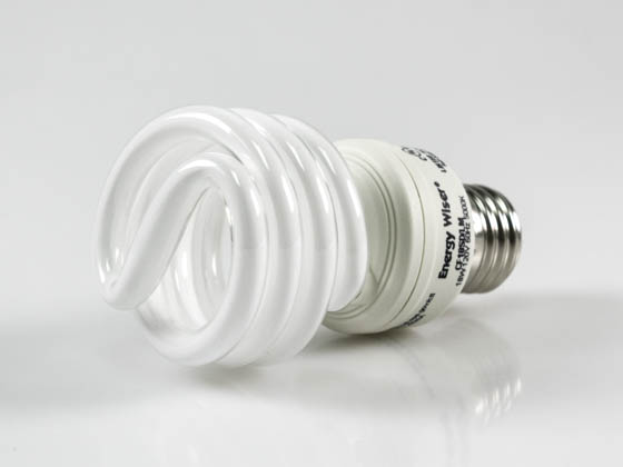 Bulbrite 509119 CF18SD/LM 18W 120V Bright White Spiral CFL Bulb, E26 Base