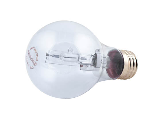 Bulbrite 616272 72A19CL/N/ECO 72W 120V A19 Natural Light Halogen Bulb