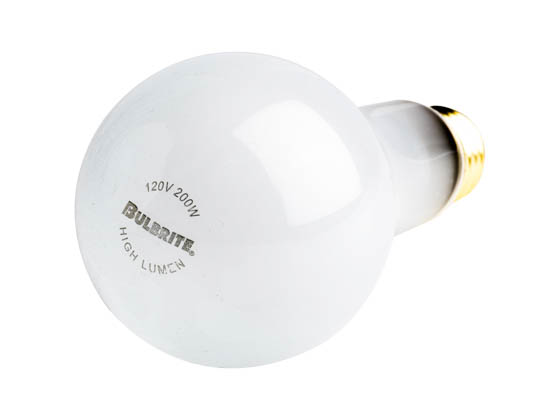 Bulbrite 100201 200A/HL 200W 120V A23 Frosted E26 Base