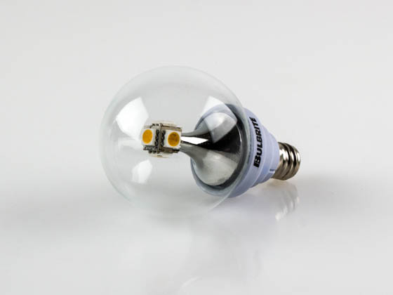 Bulbrite 770140 LED/G14/E12 15W Incandescent Equivalent, 1.5 Watt, 120 Volt Warm White LED G-14 Globe Bulb