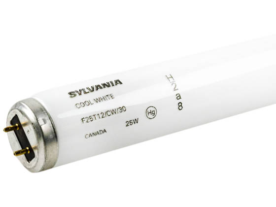 Sylvania 22528 F25T12/CW/30 25W 30in T12 Cool White Fluorescent Appliance Tube