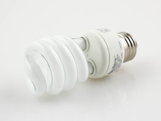 TCP 252207 1ES13DLB3 60 Watt Incandescent Equivalent, 13 Watt, 120 Volt Bright White Spiral CFL Bulb