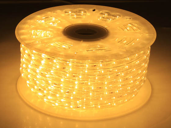 American Lighting ULRL-LED-WW-150 150' LED Rope Light Reel - Warm White