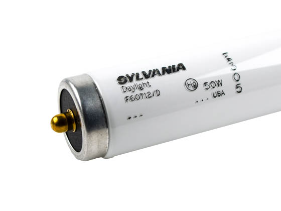 Sylvania 26002 F60T12/D 50W 60in T12 SinglePin Daylight White Fluorescent Tube