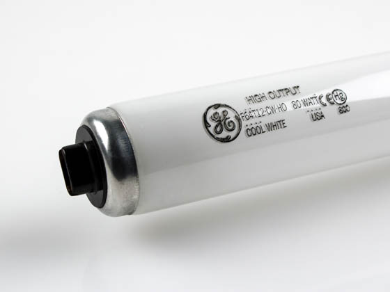 GE 23083 F64T12/CW/HO 80W 64in T12 HO Cool White Fluorescent Tube