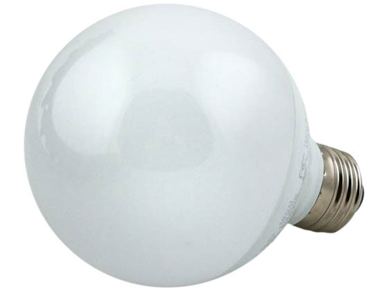 TCP LED5G25D27KF Dimmable 5W G25 Globe LED Bulb, 2700K