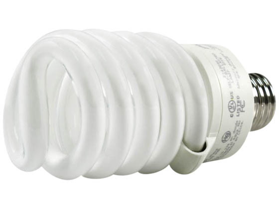 TCP 48927-41K 48927 (4100K) 27W Long Life Cool White Spiral CFL Bulb