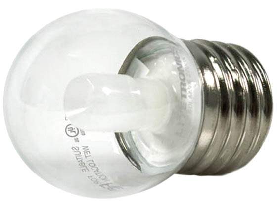 Litetronics LD01512CL2 Non-dimmable 1W 2700K S11 LED Bulb