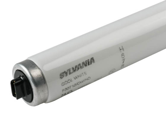 Sylvania 25322 F30T12-CW-HO 42W 28in T12 High Output Cool White Fluorescent Bulb