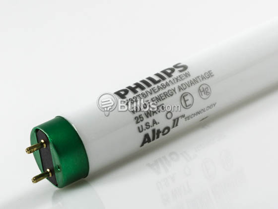 Philips Lighting 424200 F32T8/VEA841/XEW ALTO 25W Philips 25 Watt, 48 Inch Long Life T8 Cool White Fluorescent Bulb