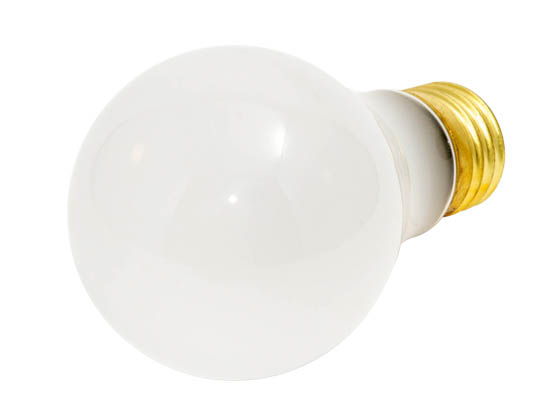 Bulbrite 107160 60A/RS-2PK 60W 130V A19 Rough Service Bulb, 2 Pack E26 Base