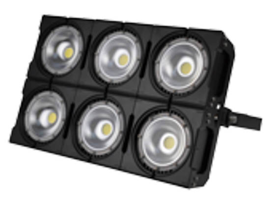 NaturaLED 7445 LED-FXFDL240/50K/30D/BK-YK 750 Watt Equivalent, 240 Watt Dimmable LED High Power Floodlight Fixture, 30° Beam Angle
