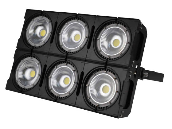 NaturaLED 7446 LED-FXFDL240/50K/60D/BK-YK 750 Watt Equivalent, 240 Watt Dimmable LED High Power Floodlight Fixture, 60° Beam Angle
