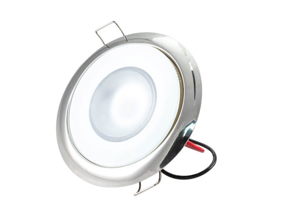 Lumitec Lighting 113119 Mirage FMDL HCRI White Mirage Marine Down LED Light Warm White Dimming